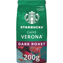 Starbucks Verona Blend Öğütülmüş Kahve 200 G (8'li Paket)