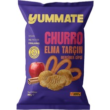 Yummate Elma Tarçın Mercimek Cipsi 50 G (7'li Paket)
