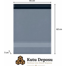 Kutu Deposu 45X62X5 cm Cepsiz Kargo Poşeti (100 Adet)