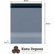 Kutu Deposu 40x50x5 cm Cepli Kargo Poşeti (100 ADET)
