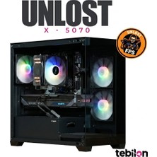 Tebilon Unlost X-Amd Ryzen 7500X3D-GIGABYTE Gamıng Geforce Rtx 5070 12GB-GIGABYTE B650M S2H16GB-1TB Ssd-Oem Paket