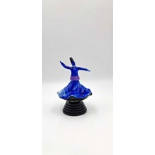 Mevlana Bazaar Dönen Seramik Dekoratif Semazen Biblo 5 cm