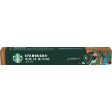 Starbucks By Nespresso House Blend Kapsül Kahve 10'lu 52 G (6'li Paket)