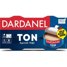 Dardanel Ayçiçek Yağlı Ton Balığı 2X140 G (3'li Paket)