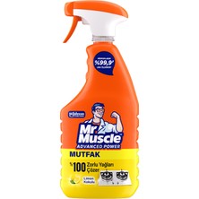 Mr. Muscle Advanced Power Mutfak Temizleyici Limon 750ML (8'li Paket)