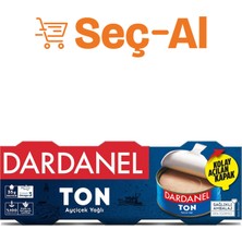 Dardanel Ayçiçek Yağlı Ton Balığı 3X75 G (8'li Paket)