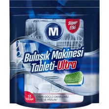Migros Ultra Bulaşık Makinesi Tableti 33 Adet 627G (7'li Paket)