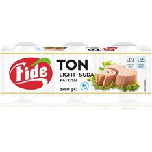 Fide Light Ton Balığı 3X80 G (7'li Paket)