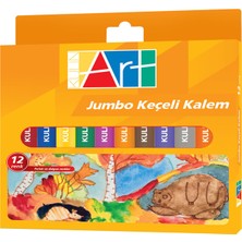 Kulinart Jumbo Keçeli Kalem 12'li (8'li Paket)