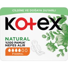 Kotex Natural Ultra Single Normal Ped 7'li (8'li Paket)