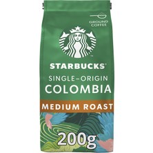 Starbucks Single Origin Colombia Öğütülmüş Kahve 200 G (4'li Paket)