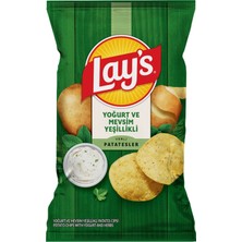 Lay's Lay’s Yoğurt & Mevsim Yeşillikleri Süper Boy 125 G (7'li Paket)