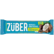 Züber Chia Hindistan Cevizli Bar 40 G (7'li Paket)