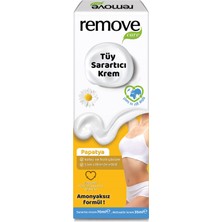 Remove Care Tüy Sarartıcı Krem Amonyaksız 70+35 ml (8'li Paket)