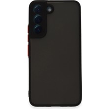 Küçük Hazine Samsung Galaxy S22 Kılıf Montreal Silikon Kapak - Siyah