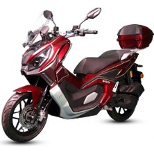 Kral ARNEB-200 Scooter Motosiklet Kırmızı - Mondimotor