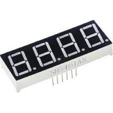 Gözeler 0.56" Kırmızı 4lü 7-Segment Display Katot