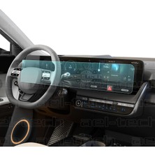 OROEL OTOMOTİV Hyundai Ioniq 5 2021-2025 Uyumlu 12.3 Inç Dijital Gösterge ve Navigasyon 9h Nano Ekran Koruyucu
