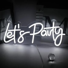 İlkyaz Fashion Let's Party Neon LED Tabela