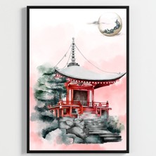 Besay Uzak Doğu Esintisi | Salon ve Ofis Duvar Dekorasyonu | Japon Kültürü Pop Art Kadın Posteri | 3'lü Set A4 Çerçevesiz