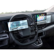 OROEL OTOMOTİV Citroen Jumpy Dijital Gösterge ve Navigasyon Uyumlu Nano Ekran Koruyucu 2li Set 2024-2025