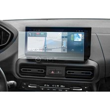 OROEL OTOMOTİV Peugeot Rifter 2024-2025 Uyumlu 10 Inç Navigasyon 9h Nano Ekran Koruyucu
