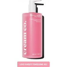 Cream Co. Hyalüronik Asit Yüz Temizleme Jeli | 400 ml | Nemlendirci | Niacinamide Pga | Tüm Cilt Tipleri(Pompasız)
