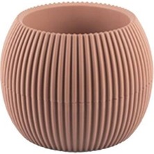 Karasu Mercan Saksı No.4 Soft Pembe