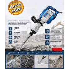 Cmc Tools CMC3917 Elektrikli Sds Kırıcı Matkap Hilti 2450 Watt 60 Joule Kırıcı Matkap