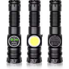 İlkyaz Fashion 9 Mod Şarjlı Kamp Lambası ve El Feneri – Çok Fonksiyonlu LED Aydınlatma WT-704