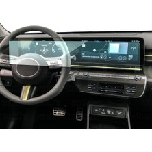 OROEL OTOMOTİV Hyundai Kona Uyumlu 12.3 Inç Dijital Gösterge ve Navigasyon 9h Nano Ekran Koruyucu 2023-2026