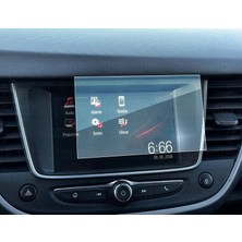 OROEL OTOMOTİV Peugeot 208 Uyumlu Navigasyon Ekran Koruyucu Cam 2011-2019