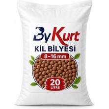 ByKurt 20 Litre Kil Bilyesi 8-16 MM- Saksı Bitkileri , Bahçe Peyzajı Ve Hidroponik Kullanım İçin ...