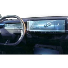 OROEL OTOMOTİV Opel Grandland Uyumlu 16 Inç Navigasyon ve Dijital Gösterge 9h Nano Ekran Koruyucu 2li Set 2025-2026