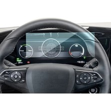 OROEL OTOMOTİV Opel Mokka Ultimate 2021 2024 Uyumlu 12 Inç Dijital Gösterge 9h Nano Ekran Koruyucu