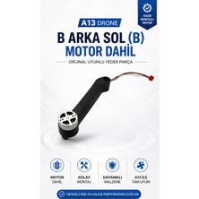 Dimute Shop A13 Drone B Arka Sol Ayak Motor Dahil Yedek Iniş Ayağı Orijinal Uyumlu