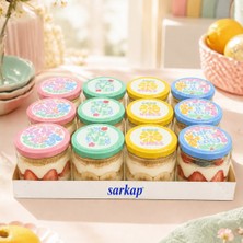 Sarkap Home 12'li 300 ml Vibes Seri Kavanoz Seti