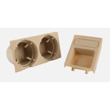 Gkl Bmw E46 1998-2004 Bardaklık ve Madeni Para Kutusu Set 51168217955 S1