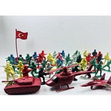 Empressco Türk Askeri 58 Parça Oyuncak Seti, Eğlence ve Öğrenme Için Mükemmel!