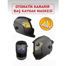 Gfb GFB6000 Otomatik Kararır Colormatik Baş Kaynak Maskesi Kendiliğinden Kararan Kaynakçı Maskesi