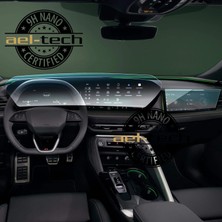 OROEL OTOMOTİV Audi Yeni Q5 Uyumlu Navigasyon ve Dijital Gösterge 9h Nano Koruyucu 2’li Set 2025-2026