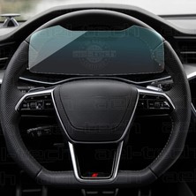 OROEL OTOMOTİV Audi A7 12.3 Inç Direksiyon Arkası Gösterge Panel Uyumlu 9h Nano Ekran Koruyucu