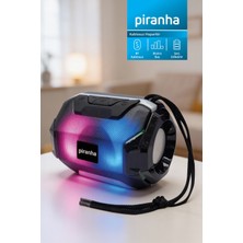 Piranha 7859 Rgb Işıklı Tws Bluetooth Hoparlör | USB & Tf Kart Girişi | Kablosuz Bağlantı