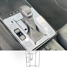 OROEL OTOMOTİV Toyota Corolla Cross Uyumlu Vites Etrafı ve Vites Gösterge Piano Black Tpu Koruyucu 2li Set 2025