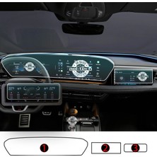 OROEL OTOMOTİV Audi A6 E-Tron Dijital Gösterge,navigasyon,klima Kontrol Uyumlu 9h Nano Ekran Koruyucu 3lü Set 2025-2026