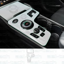 OROEL OTOMOTİV Kia Sportage Prestige Uyumlu Vites Etrafı Piano Black Tpu Koruyucu 2 Li Set