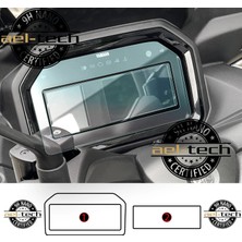 OROEL OTOMOTİV Yamaha X-Max 250 / 300 Tech Max Gösterge Uyumlu 9h Nano Ekran Koruyucu 2li Set 2025-2026