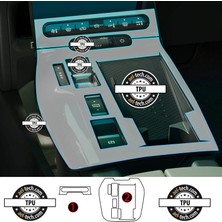 OROEL OTOMOTİV Citroen C5 Aircross Uyumlu Vites Etrafı Piano Black Tpu Koruyucu 2026