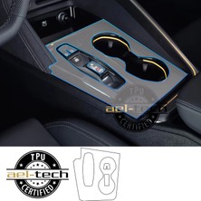 OROEL OTOMOTİV Audi Q5 Uyumlu Vites Etrafı Piano Black Tpu Koruyucu 2025-2026