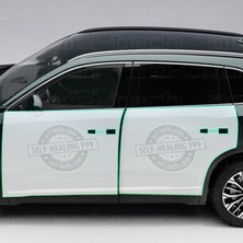 OROEL OTOMOTİV Togg T10X Uyumlu Ön ve Arka Kapılar Tpu Koruyucu 4 Lü Set 2023-2026